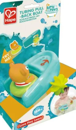 Hape Bade- Und Wasserspielzeug>Schlauchboot mit Rückziehmotor