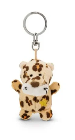 NICI Schlüssselkasten Und Schlüsselanhänger>Schlüsselanhänger - Leopard mit Stern 5 cm
