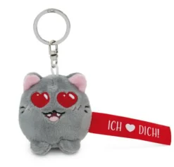 NICI Schlüssselkasten Und Schlüsselanhänger>Schlüsselanhänger Katze - Ich herz dich! 5 cm