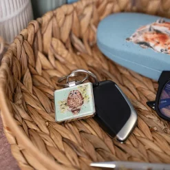 Wrendale Desings Ltd Schlüssselkasten Und Schlüsselanhänger>Schlüsselanhänger Tawny Owl (Eule)