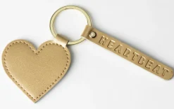 Räder Brotkörbe Und Brotboxen>Schlüsselfreude Heartbeat Herz 8x7cm