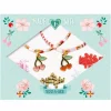 Djeco Basteln>Schmuck basteln: Kirschen