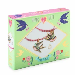 Djeco Basteln>Schmuck basteln: Vögelchen