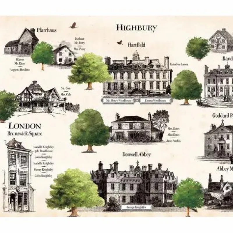 COPPENRATH SPG Geschenkbücher>Schmuckausgabe Jane Austen: Emma (M. Bastin)