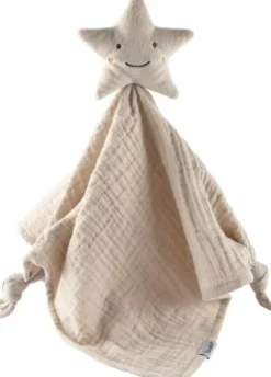 Sterntaler Kuscheln>Schmusetuch Stern mattgelb