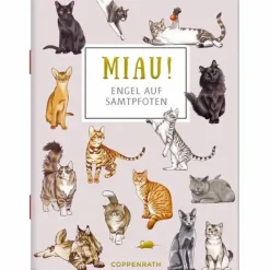 COPPENRATH SPG Geschenkbücher>Schöne Grüße Miau! - Engel Auf Samtpfoten