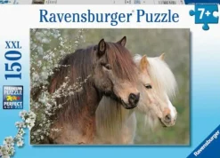 Ravensburger Kinderpuzzle>Schöne Pferde - Puzzle 150 Teile