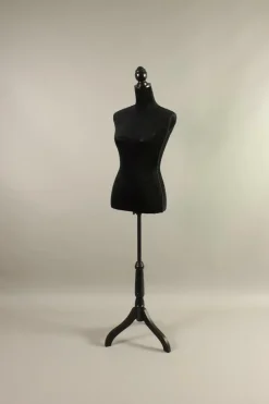 Werner Voß Wand- Und Fensterdekoration>Schneiderbüste, Höhe verstellbar 130-165cm, schwar