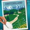 Ravensburger Malen Und Zeichnen>Schweiz: Jungfrau Region - Malen nach Zahlen