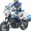 Bruder Fahrzeuge Und Fluggeräte>Scrambler Ducati Polizeimotorrad