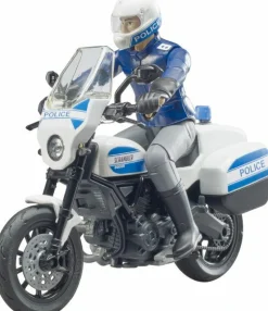 Bruder Fahrzeuge Und Fluggeräte>Scrambler Ducati Polizeimotorrad