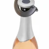 Adhoc Barzubehör>Sekt- / Champagnerverschluss Gusto, Black&silver,