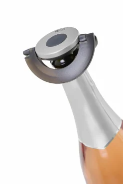 Adhoc Barzubehör>Sekt- / Champagnerverschluss Gusto, Black&silver,