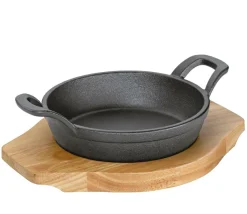 Küchenprofi Pfannen Guß Und Schmiedeeisen>Servierpfanne mit 2 Griffen