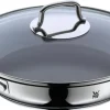 WMF GmbH Pfannen Aluguß Und Versiegelte>Servierpfanne mit Glasdeckel, beschichtet