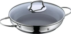 WMF GmbH Pfannen Aluguß Und Versiegelte>Servierpfanne mit Glasdeckel, beschichtet