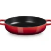 Le Creuset Pfannen Guß Und Schmiedeeisen>Servierpfanne Signature 2 Griffe 28 cm Kirschrot
