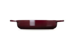 Le Creuset Pfannen Guß Und Schmiedeeisen>Servierpfanne Signature 2 Griffe 28 cm Garnet