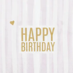 Räder Servietten|Servietten Und Serviettenringe>Serviette „Happy Birthday", 33X33 cm