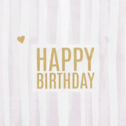 Räder Servietten|Servietten Und Serviettenringe>Serviette „Happy Birthday", 33X33 cm