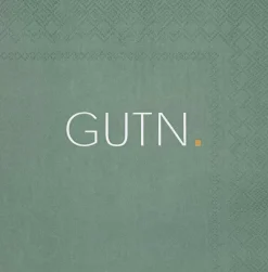 Räder Servietten Und Serviettenringe|Servietten>Serviette „Gutn", grün, 33x33cm