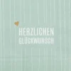 Räder Servietten Und Serviettenringe|Servietten>Serviette „Herzlichen Glückwunsch", 33X33 cm