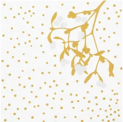 Räder Servietten|Servietten Und Serviettenringe>Serviette „Mistelzweig" ,33x33cm