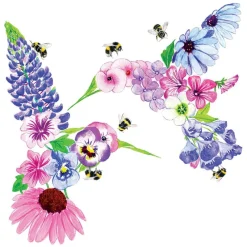 ppd Servietten Und Serviettenringe|Servietten>Servietten 33x33cm Hummingbird Fleurettes