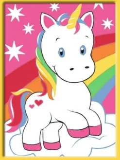 Ravensburger Malen Und Zeichnen>Süßes Einhorn - Malen nach Zahlen