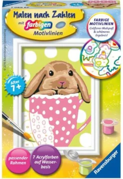 Ravensburger Malen Und Zeichnen>Süßes Schlappohr - Malen nach Zahlen