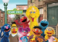 Schmidt Spiele Erwachsenenpuzzle>Sesamstraße: Ein Wiedersehen - Puzzle 1000 Teile