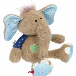 Sigikid® Kuscheln>Sigikid Elefant blau Patchwork Sweety
