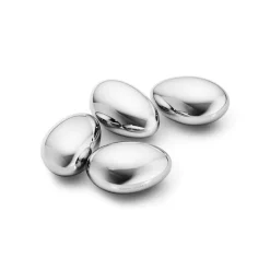 Georg Jensen A/S Edelstahl Und Kunststoff>Sky Eiswürfel 4 Stück