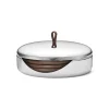 Georg Jensen A/S Tischdecken, Untersetzer Und Co>Sky Untersetzer Set 4Stck Edelstahl & Leder