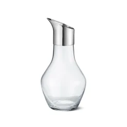 Georg Jensen A/S Dekanter, Karaffen Und Krüge>Sky Wasserkaraffe Glas&Edelstahl