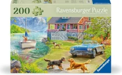 Ravensburger Kinderpuzzle>Sommerhaus Am See - Puzzle 200 XL Teile