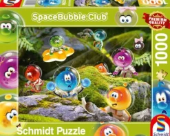 Schmidt Spiele Erwachsenenpuzzle>Spacebub: Ankunft im Mond - Puzzle 1000 Teile