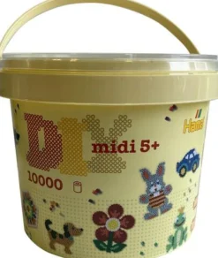 Dan Import-HAMA® Basteln>Spezialeimer 10.000 Stück + Stiftplatte