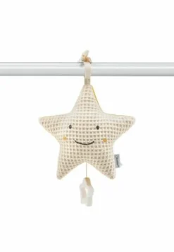 Sterntaler Spieluhren Und Mobile>Spieluhr mittel Stern Waffel ecru