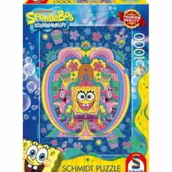 Schmidt Spiele Erwachsenenpuzzle>Spongebob, Hommage An Spongebob 1000 Teile