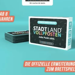 Denkriesen Familien- Und Gesellschaftsspiele>STADT LAND VOLLPFOSTEN® - Das Brettspiel – ERWEITE