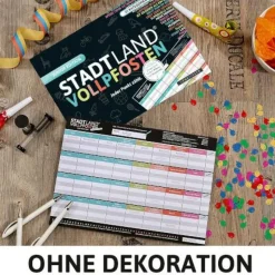 Denkriesen Kinderspiele>STADT LAND VOLLPFOSTEN® - JUNIOR EDITION