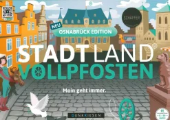 Denkriesen Familien- Und Gesellschaftsspiele>STADT LAND VOLLPFOSTEN® - OSNABRÜCK EDITION "Moin