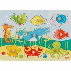 Gollnest & Kiesel Kleinkindpuzzle|Spielen>Steckpuzzle Unterwasserwelt II