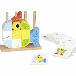 Gollnest & Kiesel Kinderspiele>Steckspiel Vario mit Vorlagekärtchen