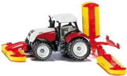 Siku Fahrzeuge Und Fluggeräte>Steyr m. Poettinger Mähwerk 1672