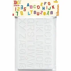 Dan Import-HAMA® Basteln>Stiftplatte Buchstaben/Zahlen im Beutel
