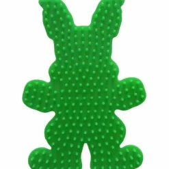 Dan Import-HAMA® Basteln>Stiftplatte Häschen Grün