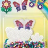 Dan Import-HAMA® Basteln>Stiftplatte Perlen Schmetterling 1100 Stück