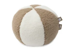 Jollein Spielen>Stoffball mit Glöckchen - Ivory/Biscuit